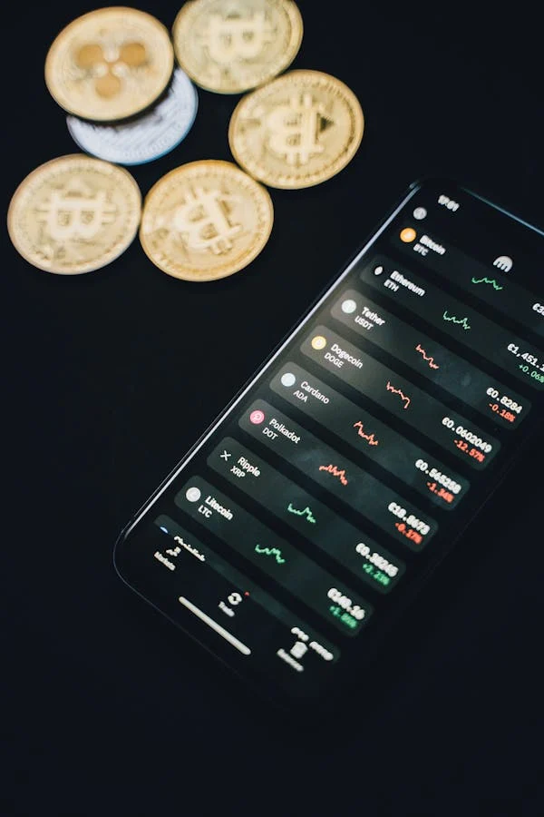 Phone with crypto graphs